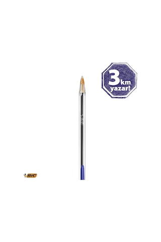 Bıc Cristal Medium Tükenmez Kalem Mavi 50'li