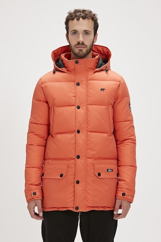 Bad Bear Colonel Puffer Ginger Tarçın Erkek Kapüşonlu Mont - Tarçın