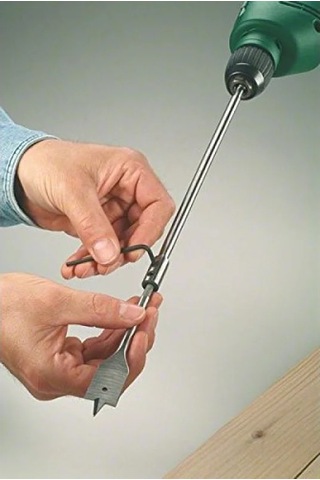 Profesyonel Uzatma İle 1/4" Altıgen Değiştirme Aksesuarı