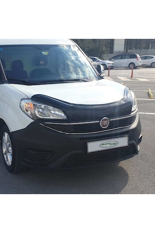 Eurocap Fiat Doblo Ön Kaput Koruyucu Rüzgarlık 3Mm Abs 2015-› N11.22599