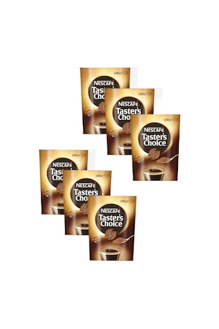 Taster's Choice 100 Gr Yumuşak İcim 6 Adet Diğer Taster's Choice 100 Gr Yumuşak İcim 6 Adet Diğer