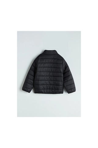 LC Waikiki Lcw Kids Siyah Dik Yaka Erkek Çocuk Şişme Mont New Blaçocuk Kız