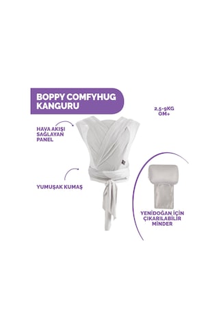 Chicco Boppy Comfyhug Kanguru Frost Gri