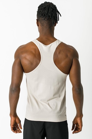 Maraton Active Ekstra Slim Erkek Atlet Yaka Kolsuz Training Taş Rengi Atlet 824011-Taş Rengi