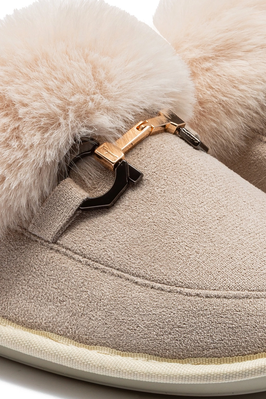 Ania Kadın Tokalı Ev Terliği Bej 37/41 Bej