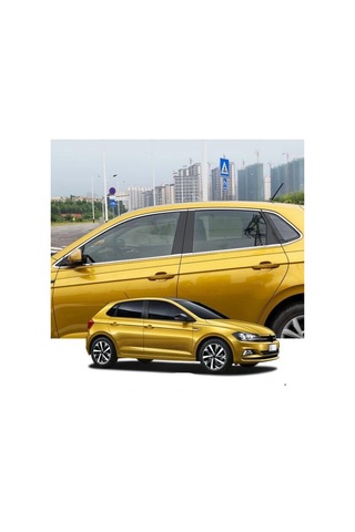 Vw Polo Cam Çerçevesi Nikelajı Komple Krom 2019 -2023 12 Parça Pa
