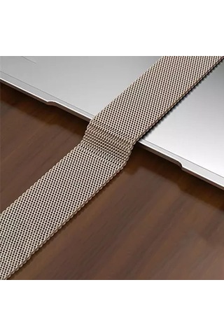 E2M iOS Uyumlu Watch 42-44-45-49 MM KRD-31 Metal Rose Gold Kordon