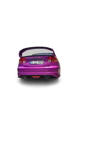 Honda Civic Vtec 2 Makyajlı Custom Difüzör (Plastik)
