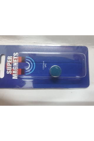 Mıknatıs 13mm 2mm Disk Şeklinde 6 Adet