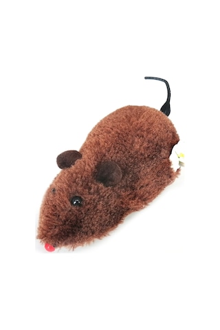 Markapet Toys Kurmalı Hareketli Tekerlekli Fare 12 CM