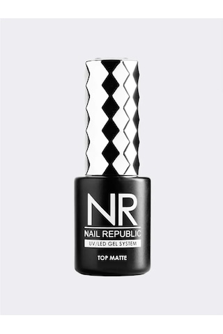 Nail Republic Saten Efekt Mat Top Coat Matte 10ml