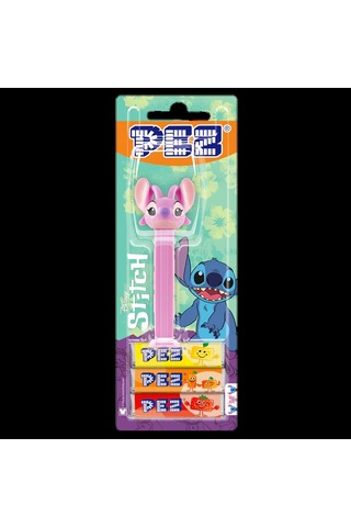 Pez Dispenser Stitch Angel Meyve Aromalı Şekerleme Makinesi Ve Şekerleme Yedekleri