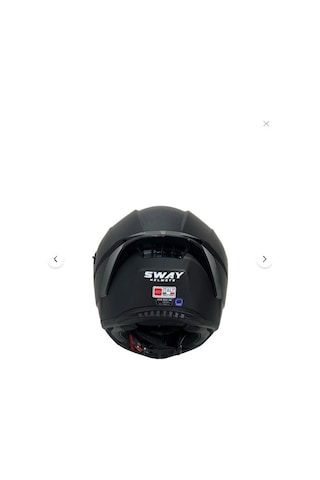 Sway Sw 869 Full Face Kask Camlı Mat Siyah