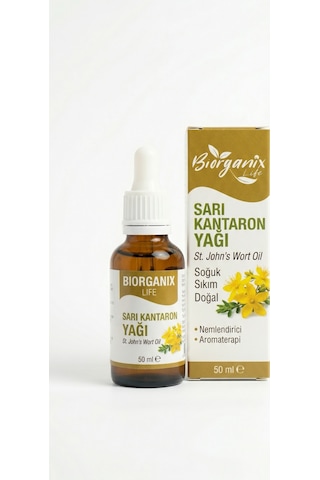 Sarı Kantaron Yağı %100 Doğal Saf Soğuk Sıkım Cilt Bakım Yağı