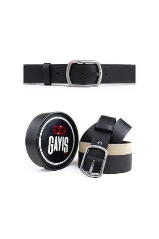 Özel Kutu Oval Toka Hakiki Deri Erkek Kot-kumaş Pantolon Kemeri