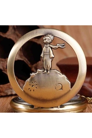 Küçük Prens Köstekli Tasarım Saat Kolye