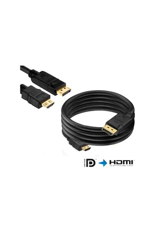 Displayport To Hdmi Kablo - Ses Görüntü Çevirici Kablo