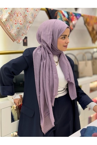 La Boutique Be Happy Şal Leylak Çok Renkli