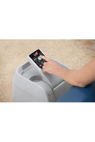 Lay-z-spa 60029 Milan Smart Airjet Plus Şişme Spa Havuzu, Mobil Uygulama Kontrollü, 4-6 Kişilik Mavi