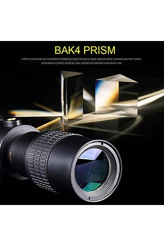 4k 10 - 300x40mm Hd Zoom Yüksek Güç Prisiz Monoküler Teleskop, Yaban Hayatı