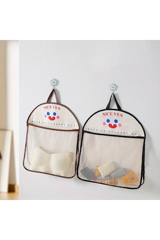 42 16.5 0.5cm1 Adet Büyük Kapasiteli Yeniden Kullanılabilir Saklama File Çantası, İç Çamaşırı&çorap&dağınıklık Saklama File Çantası, Mutfak&yatak Odası Asılabilir File Çanta. Kahve