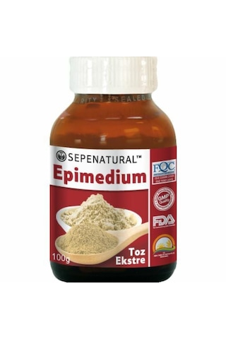 Sepe Natural Epimedium Extract Epimedium Ekstresi Toz 100 Gr