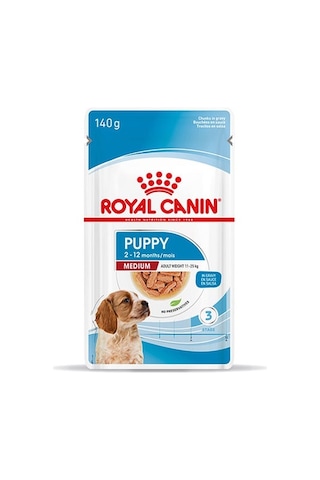 Royal Canin Medium Puppy Gravy Yavru Köpek Konservesi 10 x 140 G