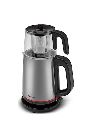 Homend Royaltea 1750H Cam Demlikli Çay Makinesi