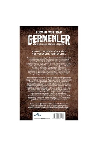 Germenler: Kökenleri Ve Roma Dünyasıyla İlişkileri