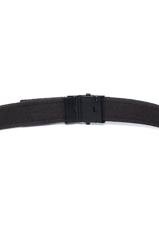 Livze Unisex Siyah Tokalı Kolon Kemeri 4cm Kahverengi Kahverengi