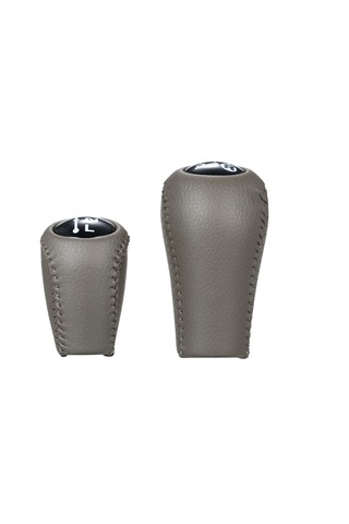 Ranyeek Toyota 4 Runner Hilux Land Cruiser Prado İçin Deri Vites Kolu Kolu, 5 Vitesli Konforlu Tutuş, Kolay Kurulum, Dayanıklı Gri Vites Kolu Gri