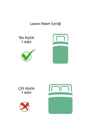 Lefkoşa Serisi Tek Kişilik Sıvıgeçirmez Yatak Koruyucu Fitted Alez 100x200+25cm Beyaz