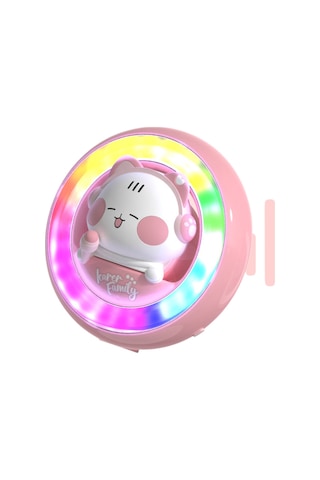 Araba Desorasyonu Renkli Pikap Ritimışık Sleme Pembe Diğer