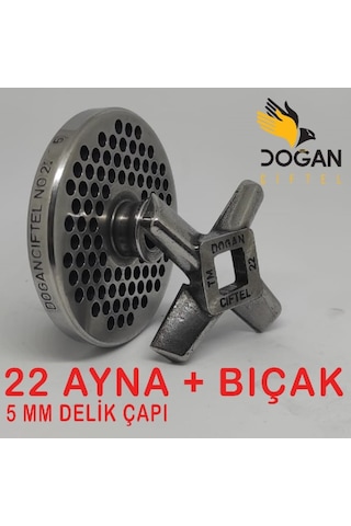 Doğan Çiftek No: 22 Kıyma Makinesi Ayna Bıçak Seti Doğan Çiftek No: 22 Kıyma Makinesi Ayna Bıçak Seti
