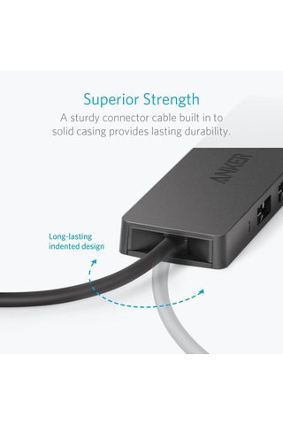 4 Port, Ultra Slim Usb 3.0 Veri Aktarım Hub Çoklayıcı, 5gbps Yüksek Hızlı Veri Transferi, 40 Cm Kablo, Siyah - A7