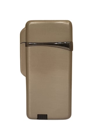 Gümüş Metal Tek Torch Pürmüz Puro Çakmağı - Tr8119