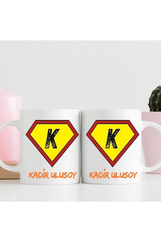 Süper Tasarımlı Kişiye Özel Hediye Kupa Bardak Renk