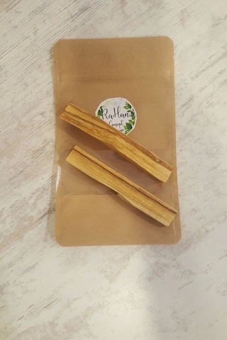 Palo Santo Nazar A Doğal Tütsü Pala Santo 2 Adet Ağaç Tütsü İstiridye Palosanto Luk İle Beraber Hex