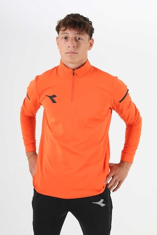 Diadora Alto Antrenman Eşofmanı Tek Üst Turuncu