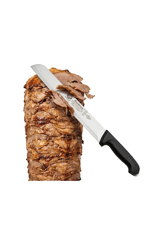 Sürmene Döner Kesme Bıçağı Kaşar Ve Kavurma Bıçak Paslanmaz Çelik 45 Cm Sürbisa 61635