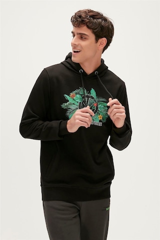 Bad Bear Re-born Hoodie Erkek Sweatshirt-5078 Night