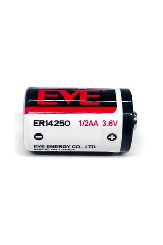 Eve Er14250 1/2aa Size 3. 6v 1200 Mah Şarjsız Li-socl2 Lithium Pil