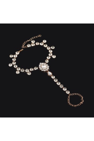 Moda Çok Yönlü Yapay Elmas Oyuk Halhal, Yaratıcı Kişiselleştirilmiş Takı Gümüş