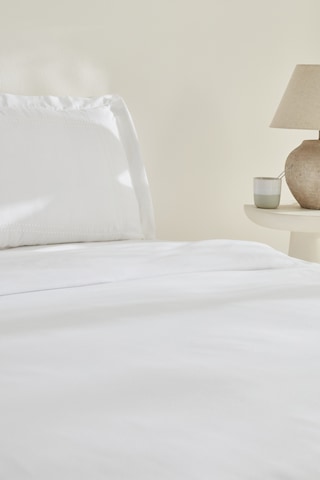 Karaca Home Felves %100 Pamuk King Size Nevresim Takımı Beyaz 200.22.06.0038 Beyaz