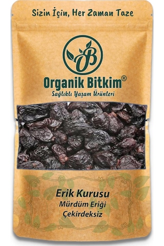 Organik Bitkim Çekirdeksiz Mürdüm Eriği Kurusu 1000 G