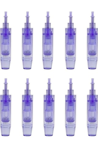 Dermapen İğnesi Dr. Pen Mavi Kapaklı 36 Pin X 10 Adet Set, Microblading İğnesi-721