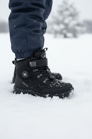 Ndrops Yseyl015 Outdoor Çocuk Bot Siyah Siyah