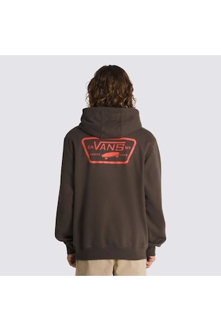 Vans Koyu Kahve Erkek Kapüşon Normal Düz Sweatshirt Vn000hnzd4c1 Turkısh Coffee