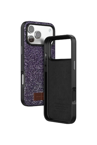 Onegif Apple İphone 17 Pro Max Bright Simli Kapak