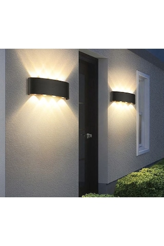 Cata Ct-8013 Kapri Led Aplik 15w Günışığı Siyah Cata Ct-8013 Kapri Led Aplik 15w Günışığı Siyah
